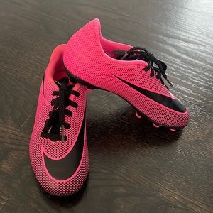 Nike Pink Soccer Cleats